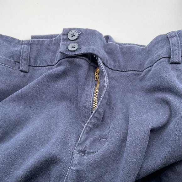 Lee Women's Just Below The Waist Straight Leg Pants Size 14M Navy Blue - Picture 6 of 11